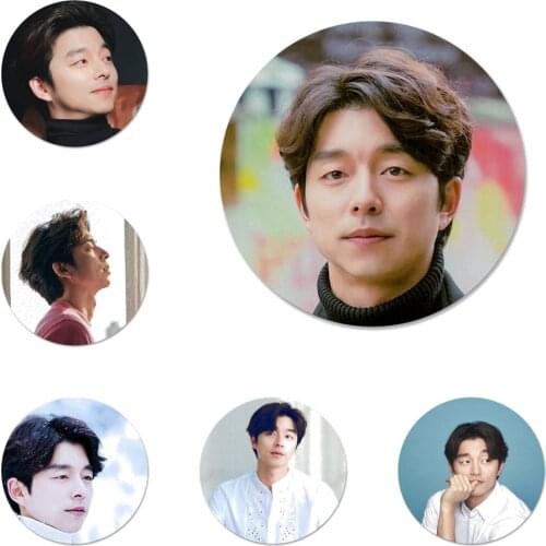 Gong Yoo Lovely Badge Brooch Pin Accessories For Clothes Backpack Decoration gift