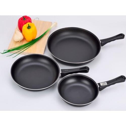 Frying Pan Durable Non-stick skillet Mini Thick Steak Flat cooking Pan Iron Pancake Egg Fryer Kitchen Cookware cast iron tools