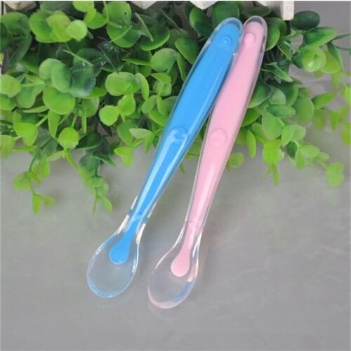 Tableware Baby Spoon Fork Set Utensil Safety Tableware Infant Solid Feeding Flatware For Baby Feeding Spoon Safety Spoon