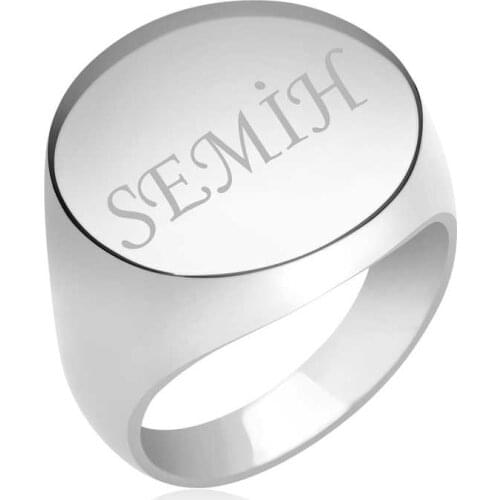 Tevuli 925 Sterling Silver Personalized Men 'S Ring