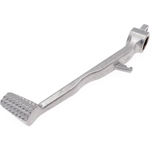 1 Piece Silver Motorcycle Rear Brake Aluminium Lever Foot Pedal For Kawasaki Ninja ZX6R ZX-6R 2005 - 2008