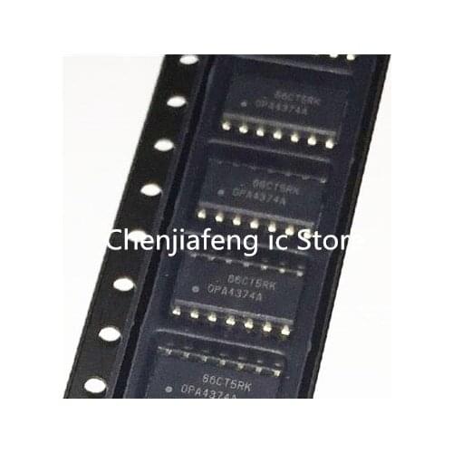 10PCS~50PCS/LOT OPA4374AIDR OPA4374A SOP14 New original