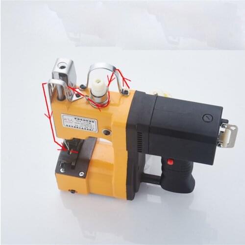220V Portable Electric Sewing Machine Sealing Machines Kit for Home Textile Industrial Portable Bag Closer Stitching Machine