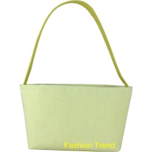 50pcs/lot Monogram Creative Children Easter Gift Tote Bag Seersucker Good Quality Personalized Basket