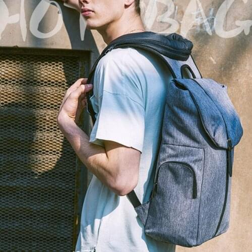 CAI Men Backpack Bag with Hat Young Travel Outdoor Waterproof Laptop High Capacity Casual bags for Boy Girl Teenagers Fashion