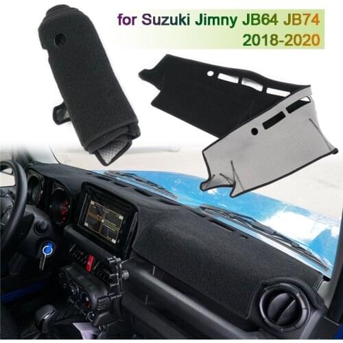 Dashboard Cover Left/Right Driving for Suzuki Jimny JB64 JB74 2018+ Car Dashboard Sun Shade Shading Mat Pad Anti-slip Dashmat