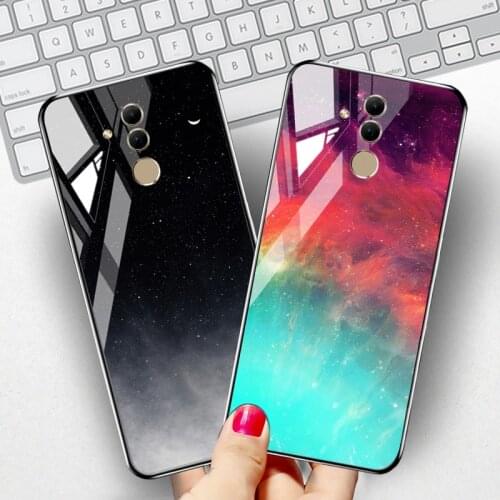 Tempered Glass Case For Huawei Mate 20 Lite Cases Bumper Huawei P smart 2021 2019 Mate 40 P40 P30 P20 Pro Plus 2020 10 Z X Cover