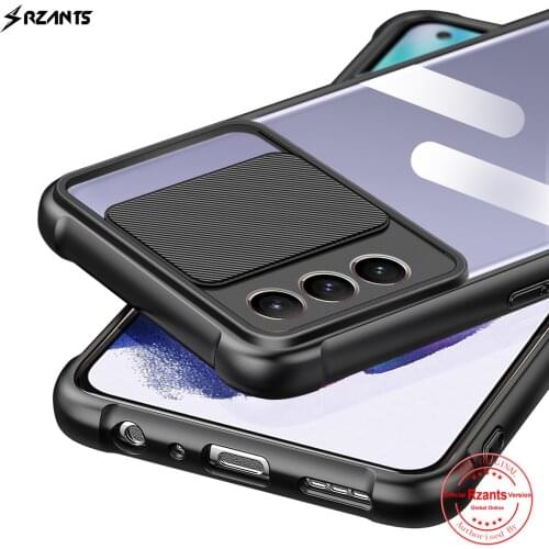 Rzants For Samsung Galaxy S21 S21 Plus S21 Ultra Phone Case Hard [Lens Protection] Air Bag Conor Clear Cover Casing