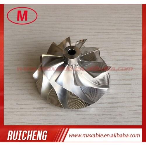GT28 49.70/67.40mm 10+0 blades 446179-0094/816366-0001 racing bore:6.0 turbo milling/aluminum 2618/billet compressor wheel