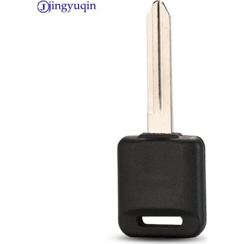 Jingyuqin 10p/lot Transponder Chip Holder Car Key Blank for Nissan Key Case Cover
