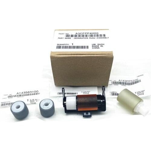 2sets Genuine new feed/separation/pick up roller for Konica Minolta 224e 227 287 C224 C284 C364 C454 C554 Doc Feeder (ADF) kit