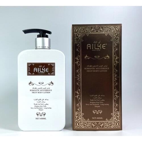 AILKE Shea Butter women Body care Wash lotion Long-Lasting Fragrance Whitening Moisturizing black skin whitener scrub cream
