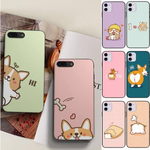 Cute Corgi Bett Puppy Lovely Animal Phone Case Fundas Shell Cover For Samsung A51 A52 A71 A72 A80 A91 A20E A32 A31 A21 A11