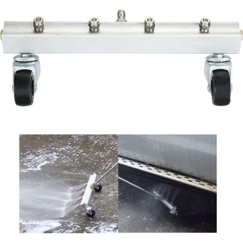 Car Undercarriage Pressure Washer Accessories Rotatable Roller Design Suitable for Cleaning Car Chassis Roads Dust