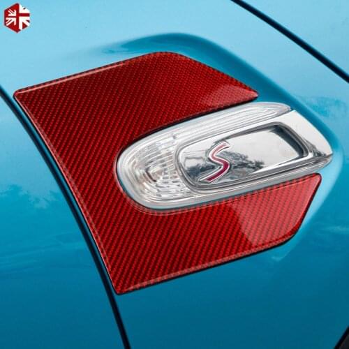 Carbon Fiber Interior Side Scuttles Panel Cover Trim Sticker for Mini Cooper F55 F56