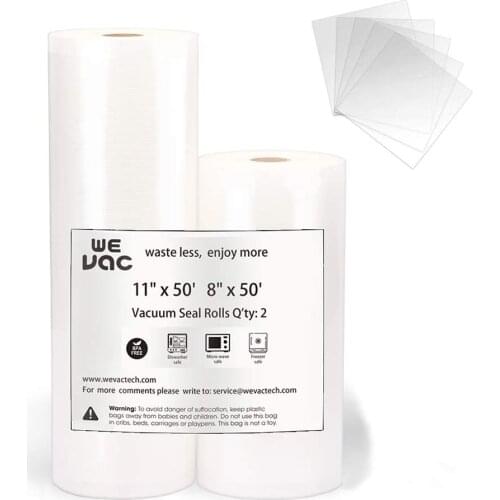 Vacuum Sealer Bags for Food Saver 12/15/20/25/28cm*5m Food Storage Bags Saran Wrapper Flim Kitchen Packaging Tool for Food Fresh