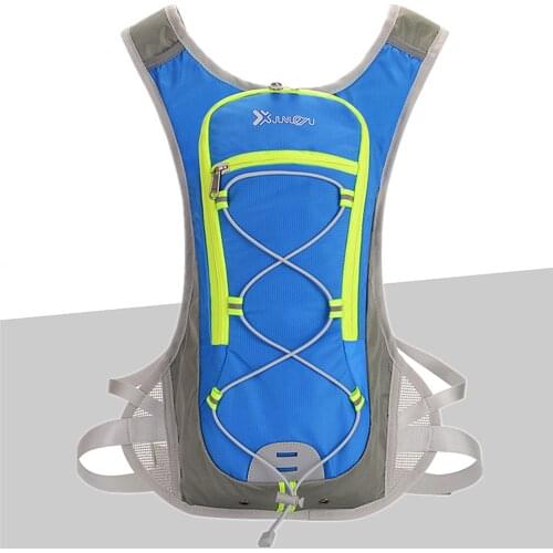 8L Nylon Vest Running Backpack Sports Hydration Cycling Marathon Trail portable Men Women Bag Waterproof Run Fitness rucksack