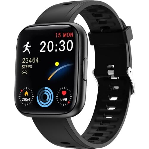 P8PLUS Large Screen Smart Watch Health Monitoring Full Touch Play Music Rate Monitor Sports Smartwatch