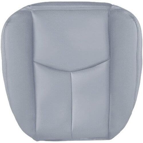 Driver Bottom Replacement Seat Cover for 2003 - 2006 Chevy Tahoe Silverado Gray