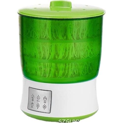 Digital Home DIY Bean Sprouts Maker Thermostat Green Seeds Growing Germinator Automatic Vegetable Seedling Growth Bucket Machine