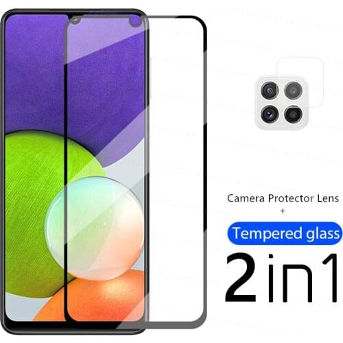 2.5D Screen Protector For Samsung Galaxy F22 Glass For Samsung Galaxy F22 Tempered Glass Protective Phone Film For Samsung F22