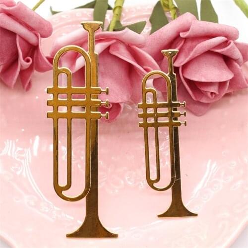 ZFPARTY Trumpet Metal Cutting Dies Stencils for Scrapbooking/photo album Decorative Embossing Paper Cards