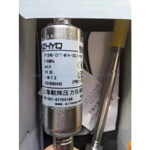 ZHYQ PT124G-121T Melt Pressure Transducer For Plastic Machinery Output 2 mV/V
