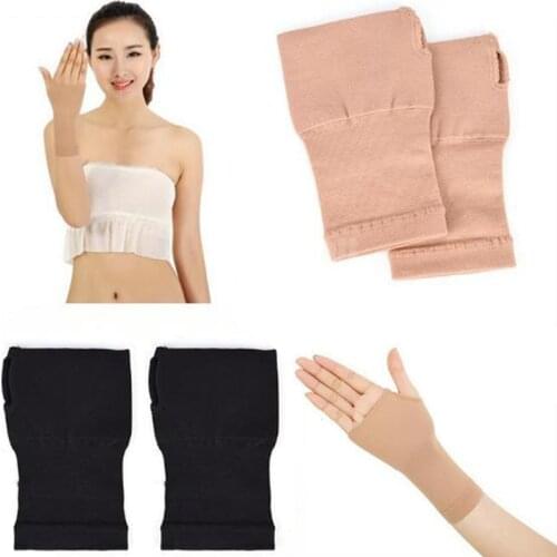 1Pair Ultrathin Breathable Wrist Guard Arthritis Brace Sleeve Support Glove Elastic Palm Hand Wrist Supports 2 Styles