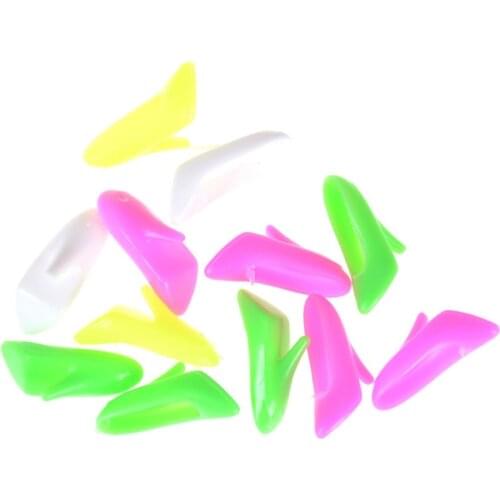 10 Pairs Fashion High Heel Evening Party Wear Shoes For Doll Clothes Dress Accessories Kids Gift Random Color