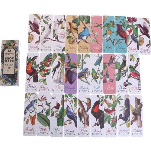 28 Pcs/lot Vintage Bookmark Girl Starry Sky Fruit Creative Message Card Bookmark