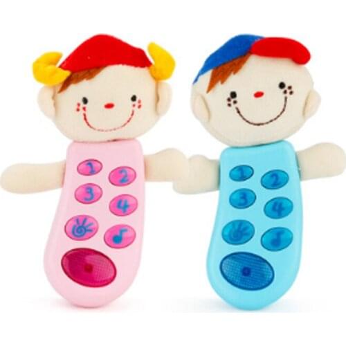 Electronic Toys Baby Carton Appease Doll Plush Toys Electronic Baby Soft Toy For 13-24 Months Kids With Sound & Light Sleep Toy