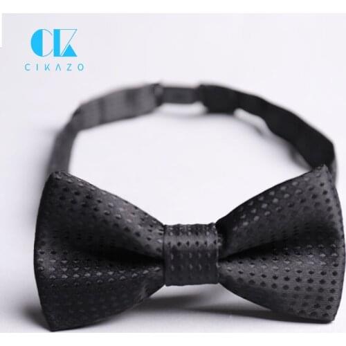Boys Latin Dace Bow Tie Professional Dance Accessory Competition Testing Grade Black High Quality Handsome Gentleman Children030