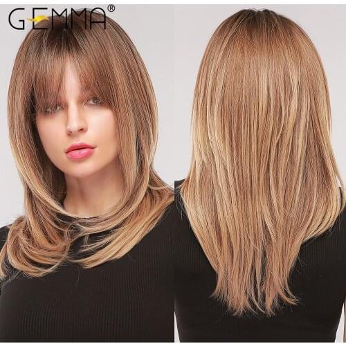 Накладные искусственные волосы GEMMA China At AliExpress