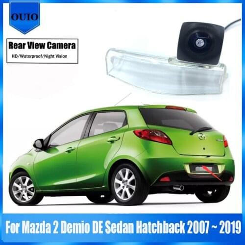HD Rear View Camera For Mazda 2 Demio DE Sedan Hatchback 2007 ~ 2019 For Mazda Axela 2009 ~ 2013 Reverse BackUp Parking Camera