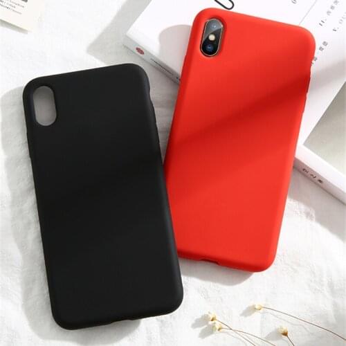 Liquid Soft Silicone Case For iPhone 11 Pro Max X XS XR Shockproof Case On iPhone XS Max 6S 7 8 Plus 11 Pro SE 2 2020 Back Cover
