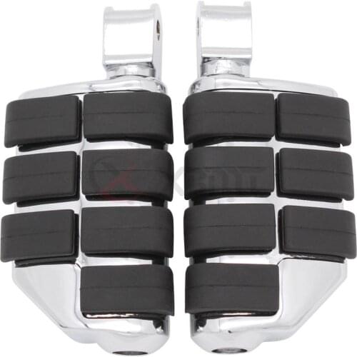 Motorcycle Driver Rider Passenger Foot Pegs Footrests Footboards For Honda Shadow VT1100 1100 Sabre 1100 Spirit