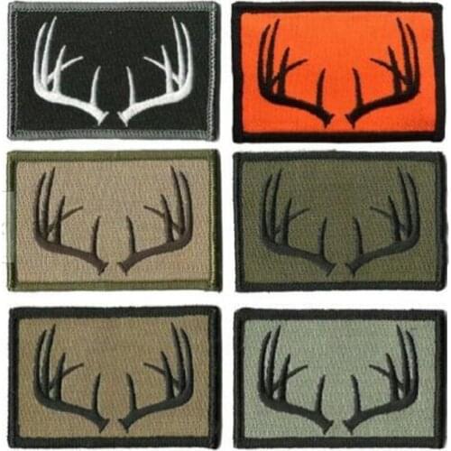 20pcs/lot Luxury Embroidery Patch Cartoon Animal Deer Antlers Clothing Decoration Sewing Accessories Craft Diy Applique