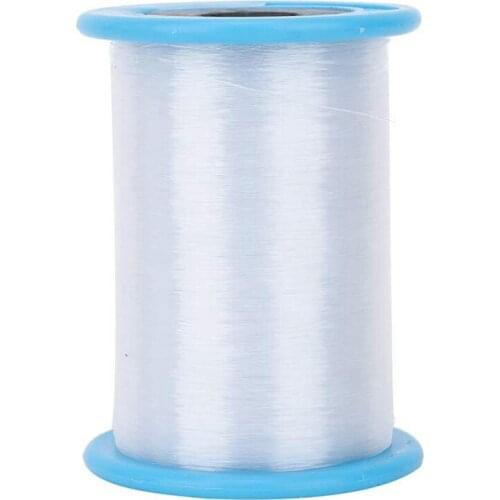 0.4Mm Non-Elastic Transparent Pearl Cord Is Not Slippery, DIY High-Quality Fishing Line Material Is About 800M
