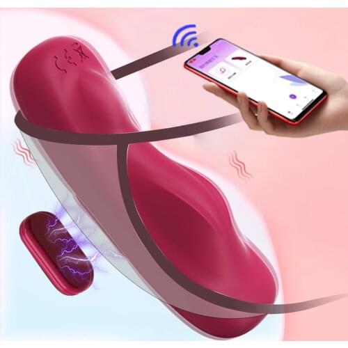 10 Frequency Female APP Controlled Vibrators Magnetic Suction Panties Wearable Vibrator Clitoris Stimulator Adult Sex Toys