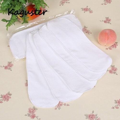 33*13 cm 5pcs Inserts Boosters Liners Baby cloth Nappies Diaper Cover Reusable Newborn Cloth Diapers Nappy washable cheap stuff