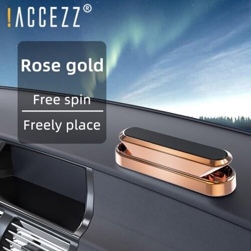 !ACCEZZ Magnetic Car Phone Holder Stand Universal Phone Stand For iPhone Xiaomi Samsung Strip Shape GPS Mount Dashboard Bracket