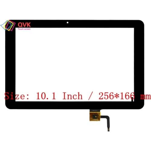 Black 10.1 Inch for DNS AirTab MW1011 Capacitive touch screen panel repair replacement spare parts free shipping