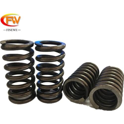 FINEWE 1pcs 3.5mm x 35mm x120mm Height Spring Steel Heavy Duty Ground Close End Compression Spring