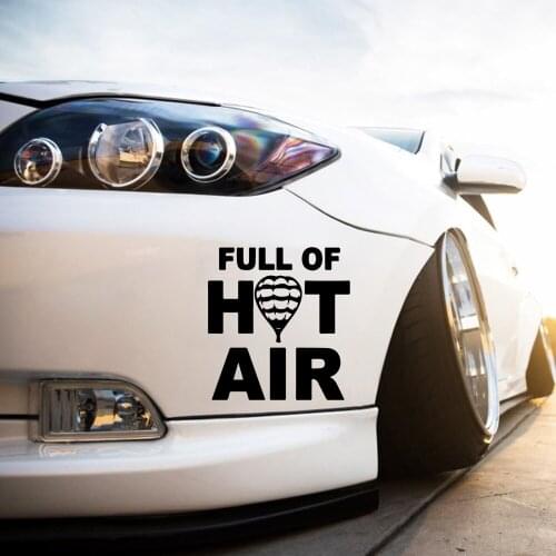 Hot Hot Air Balloon Car Stickers Waterproof Vinyl Funny Crazy Cat Car Sticker Accessories For Mazda Cruze Peugeot