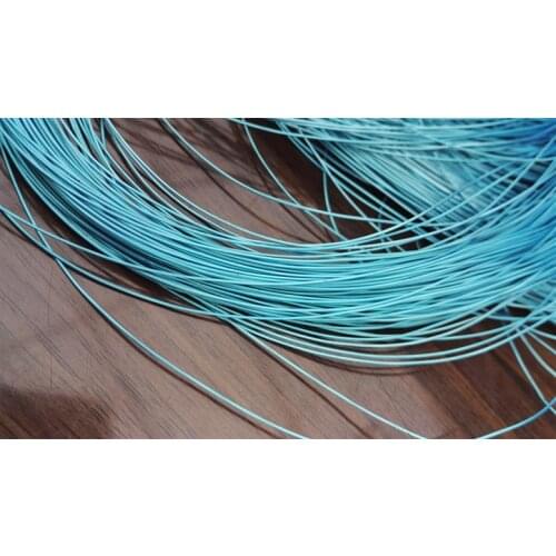 Heart of ocean wire OD:0.42mm blue 50pcs*1.3m
