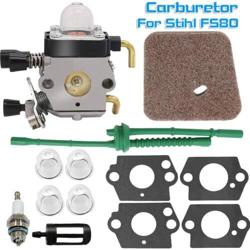 1 Set Carburetor Kit Air Fuel Filter Gasket Carb Accessory Fit For STIHL FC55 FC75 FC85 FS310 FS38 FS45 FS45C FS45L FS46 FS55