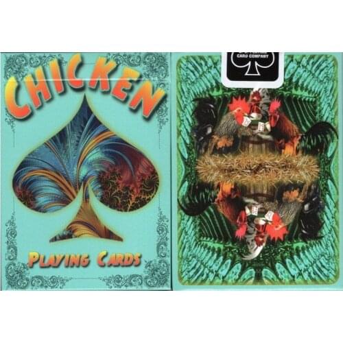 Chicken Playing Cards Cock Deck Rooster Poker USPCC Limited Edition Magic Card Games Magic Props Close Up Magic Tricks