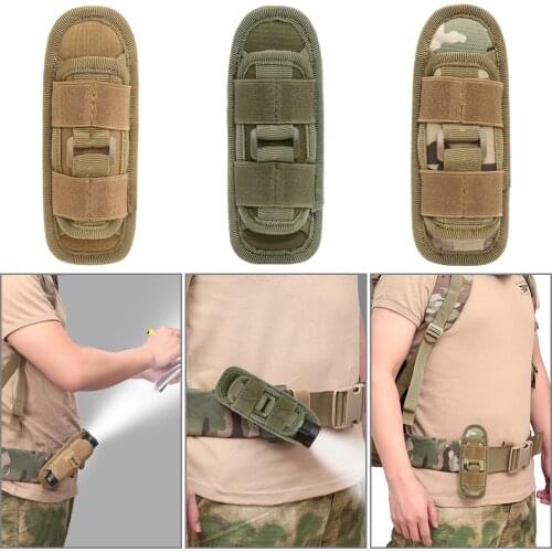 Men Tactical Molle Pouch Belt Waist Pack Bag Small Pocket Military Waist Pack Running Pouch Flashlight Waist Hanging Bags