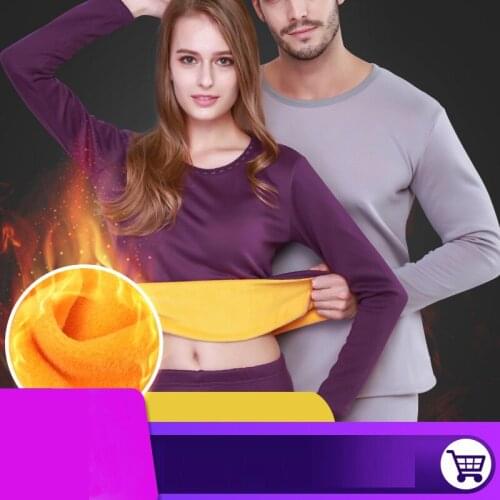 New Cotton Winter Men Women Plus Size Thermal Undershirts 70-120 KG Warm Thicken Underwear Men Oversize Long Johns Sets