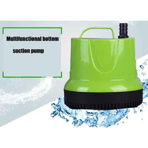 Fish tank submersible pump superquiet bottom suction pump small fish tank filter aquarium circulating pump faecal suction pump